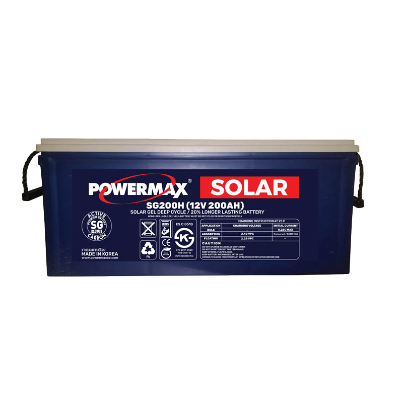 Powermax Solar 12V 200AH Battery - Powermax EA